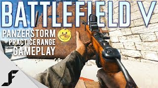 Panzerstorm  Practice Range Gameplay Battlefield 5 [upl. by Leupold]