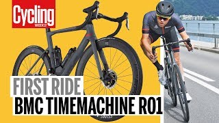 BMC Timemachine R01  First Ride  Cycling Weekly [upl. by Arman]