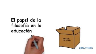 El papel de la filosofía en la educación [upl. by Lelah]