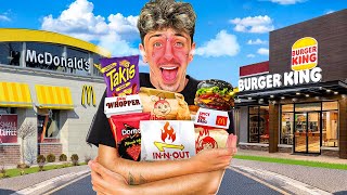 I Tried EVERY Fast Food Spicy Item in America [upl. by Ellenet]