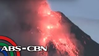 Ang pagalboroto ng Bulkang Mayon [upl. by Dlanar]