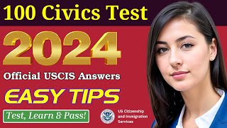 US Citizenship Interview 2024 US Citizenship Test US Naturalization Interview 100 Civics Question [upl. by Bina]