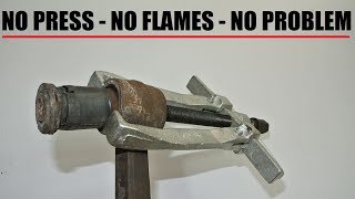 How to remove rubber bushings without a press or burning  suspension episode 5 [upl. by Mencher]