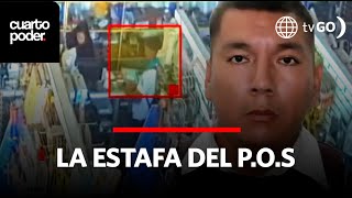 Un hombre manipuló los POS de empresas y logró robar más de S2 millones  Cuarto Poder  Perú [upl. by Errick]