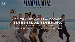 Julie Walters  VoulezVous Español  Inglés  Mamma Mia The Movie [upl. by Aisercal506]