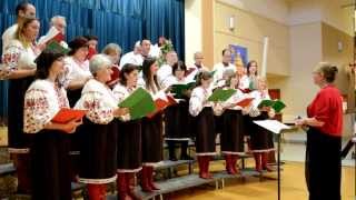 Svitanok Chorus  Ukrainian Carols Festival 1 of 5 [upl. by Morril]