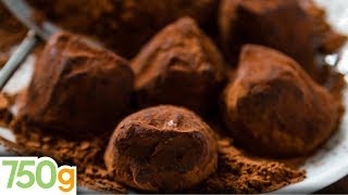 Recette Truffes au chocolat  750g [upl. by Aney567]