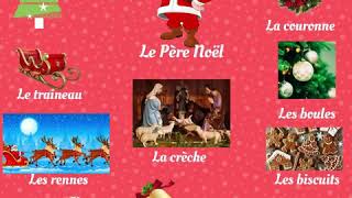 Vocabulaire de Noël  Vocabulario de Navidad [upl. by Homovec]