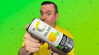 Celsius Lemon Lime Energy Drink Review [upl. by Lekim]