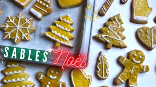 Sablés de Noël inratables cannelle et vanille  Léa cooking [upl. by Neened]