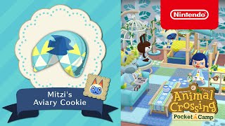 Animal Crossing Pocket Camp  Mitzis Aviary Cookie [upl. by Ynoble]