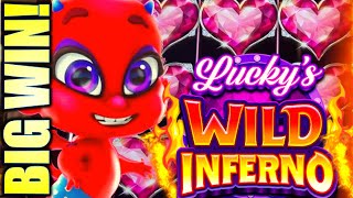 ★BIG WIN★ NEW SLOT 💖 LUCKY’S WILD INFERNO amp SUPERLOCK JACKPOT Slot Machine ARISTOCRAT [upl. by Aicelet724]