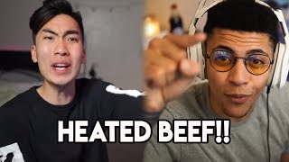 Myth vs RiceGum BEEF HEATED [upl. by Ahsiuqram884]