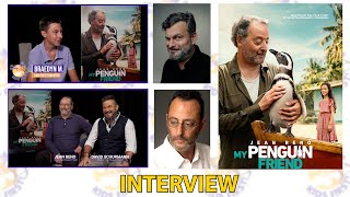 Braedyn M interviews Jean Reno and David Schurmann about My Penguin Friend [upl. by Ettereve]