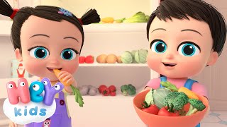 Superhéros de la nourriture   Apprendre les Légumes en Chanson 🥬🌶️  HeyKids en Français [upl. by Tarsuss602]