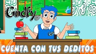 Godfy Cuenta con tus Deditos Música Infantil Educativa Cristiana [upl. by Daloris94]