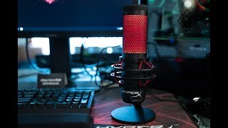 CES 2019 HyperXs new Quadcast Gaming Microphone [upl. by Fredericka448]