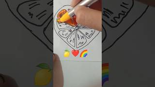 🍋❤️🌈 lemon icecream satisfying shorts [upl. by Alexia]