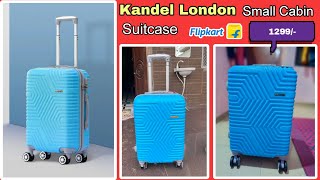 Kandel London Small Cabin Suitcase Review • Zexon Kandel London Trolley Bag [upl. by Tager602]