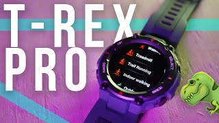 Amazfit TRex Pro Rugged GPS Watch InDepth Review  180 Garmin Fenix Alternative [upl. by Novello828]