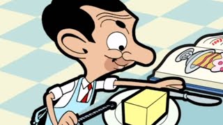 Baking a Cake  Mr Bean Official Cartoon [upl. by Gettings]