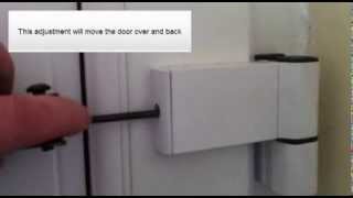 How to adjust pvc door hinges [upl. by Nava]