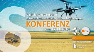 Digitale Landwirtschaft Datenschutzrechtliche Herausforderungen Thematische Einführung [upl. by Libbi]