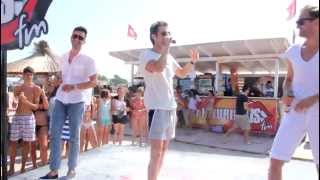 Akcent  Im Sorry live la SummerKiss Kiss in the Mix Costinesti 2012 [upl. by Ranitta]