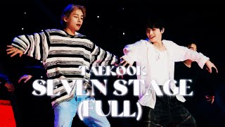 TAEKOOK SEVEN STAGE FULL VIDEO [upl. by Elvyn]