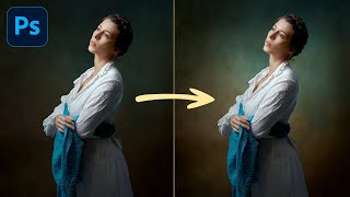 Añade una luz al fondo de tus retratos con Photoshop ¡FÁCIL Y RÁPIDO [upl. by Eiramana]