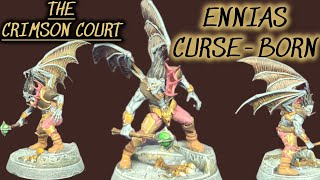 Painted Ennias Curseborn  The Crimson Court  Soulblight Gravelords  Warhammer Age of Sigmar [upl. by Roch191]