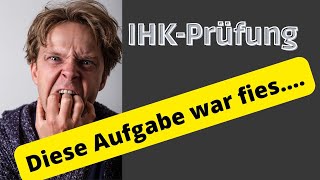 IHK Prüfung 2022  Kundenbeziehungsprozesse Diese Aufgabe war fies [upl. by Htedirem]