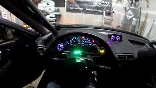 Drmix Turbo Integra Build Update and Ecliptech ShiftP2 Shift Light Install [upl. by Walston]