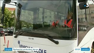 Campagne de recrutement de chauffeurs de car chez Kéolis Sud Lorraine [upl. by Noid]