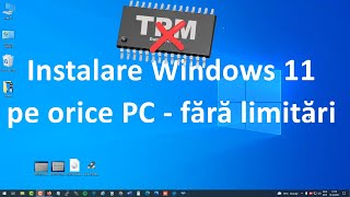 Instalare Windows 11 PE ORICE COMPUTER [upl. by Jessi983]