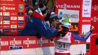 Anders Fannemel  2515 m  Vikersund 2015  WR [upl. by Yztim]