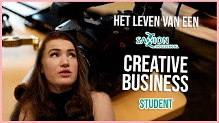 Het leven van een CREATIVE BUSINESS student Saxion  Videospecialisatie [upl. by Enohsal819]