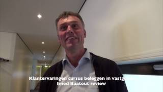 Geld beleggen tips Klantervaringen cursus beleggen in vastgoed Imed Baatout review🔑 [upl. by Neret589]