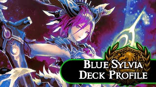 THREE COLOR PERFECTION Blue Sylvia Deck Profile  Force of Will TCG [upl. by Niltyak758]