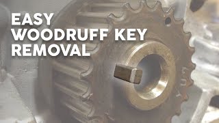 Easy Miata Woodruff Key Removal [upl. by Ulland]