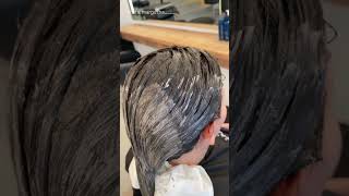 Wie findet ihr die Farbe am Ende 💇🏻‍♀️ hair hairstyle haircolor bielefeld hairtutorial [upl. by Goldner]