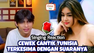 Singing Reaction‼️NEW ARABIC COVER SONG quotKAN ENNA TAHOUNquot ometvinternasional [upl. by Uhej]