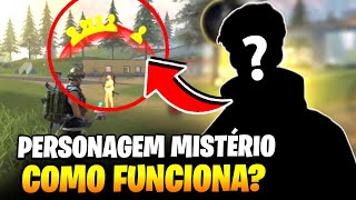 COMO FUNCIONA HABILIDADE DO PERSONAGEM MISTERIOSO NO SERVIDOR AVANÃ‡ADO DO FREE FIRE [upl. by Arodoet]