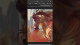 Daily Artwork  War Horse Sketch affinityphoto digitalart [upl. by Ul]