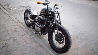 Make a girder fork for honda shadow VLX600 [upl. by Ruamaj390]