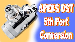 Apeks DST 5th Port Conversion  EASY ¦ UKDiver [upl. by Joyce]