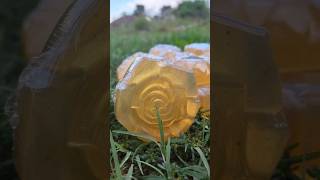 Diy aloevera soap at home handmadesoaps aloeverasoap shorts [upl. by Eitirahc]