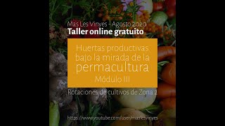 Rotación de cultivos en el huerto ecológico ejemplos y asociaciones [upl. by Nnaeed]