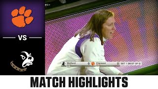 Clemson vs Wofford Match Highlights  2024 ACC Volleyball [upl. by Nayek]