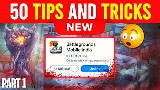 50 NEW UPDATE TipsऔरTricks in BGMI  TIPS AND TRICKS FOR PUBG Mobile India  BGMI TIPS AND TRICKS [upl. by Meehan]